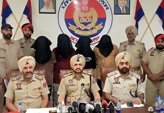 Kapurthala police arrested 4 highway robbers gang; recovered cash and other ornaments | Punjab-News,Punjab-News-Today,Latest-Punjab-News- True Scoop