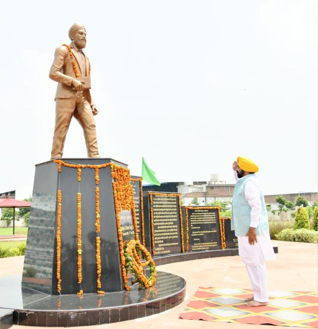 CM bats for Bharat Ratna award for Shaheed Udham Singh, Shaheed Bhagat Singh and Shaheed Kartar Singh Sarabha | Punjab-News,Punjab-News-Today,Latest-Punjab-News- True Scoop