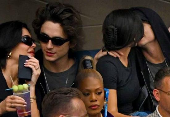 Kylie Jenner seen kissing Timothee Chalamet at the US Open Final 2023 after viral Beyonce Concert; Watch