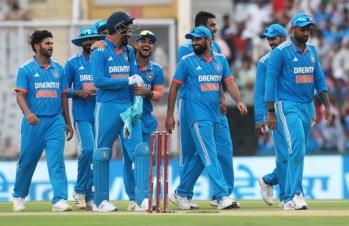 2nd ODI: Krishna, Ashwin, Jadeja rattle Australia as India win in Indore, take unassailable 2-0 series lead