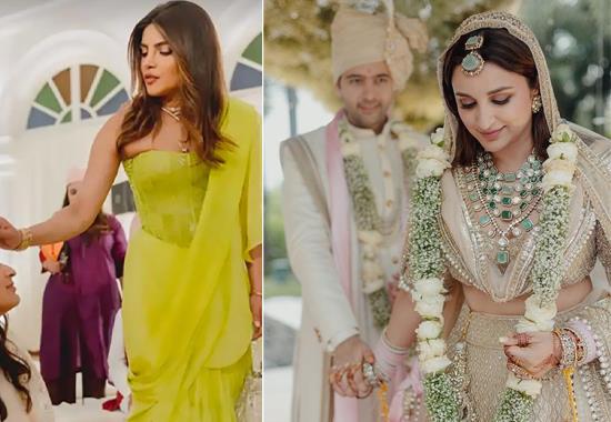 Raghav-Parineeti Wedding Pics: 'Absentee' Priyanka Chopra reacts to the couple's dreamy marriage photos
