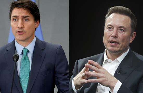 Elon-Musk-Justin-Trudeau Justin-Trudeau-Elon-Musk Justin-Trudeau-Curbing-Free-Speech