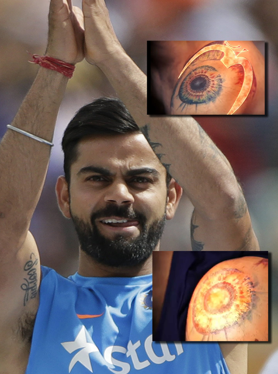 9 tattoos that signify everything thats important to Virat Kohli