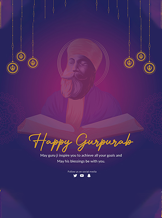 happy gurpurab guru nanak dev ji