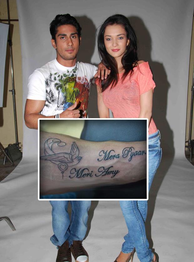 Amy Jackson Hot Stills Prateik Babbar Tattoo  Fans Share
