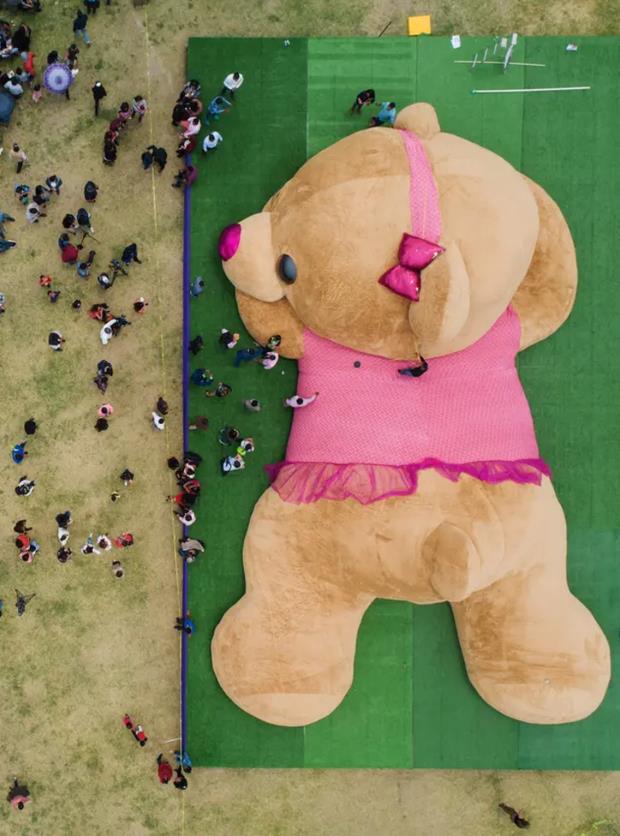 In pics: Biggest Teddy Bear in the world which is 63 feet tall