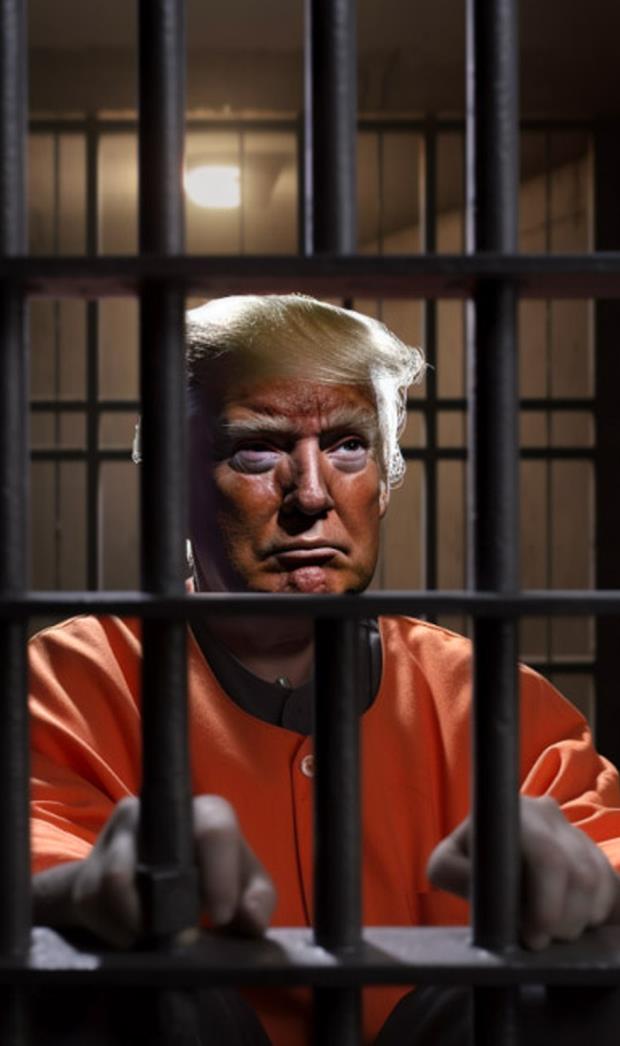 AI-Generated Photos of Trump In Jail