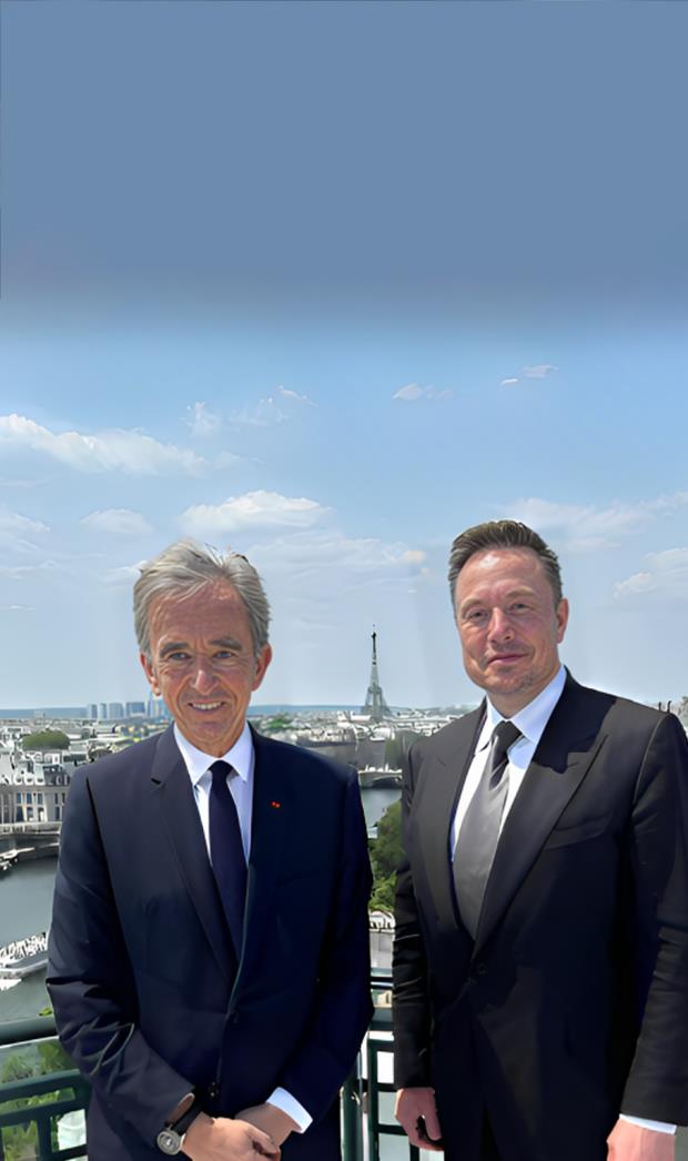 $470 Billion Lunch: Elon Musk And Bernard Arnault Meet In Paris