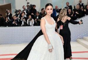 Alia Bhatt Makes Her Met Gala Debut In A Beautiful White Prabal Gurung Gown Watch